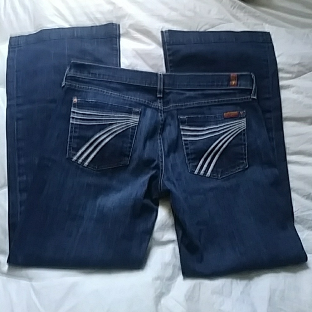FINAL PRICE!!! 7 for all mankind dojo jeans